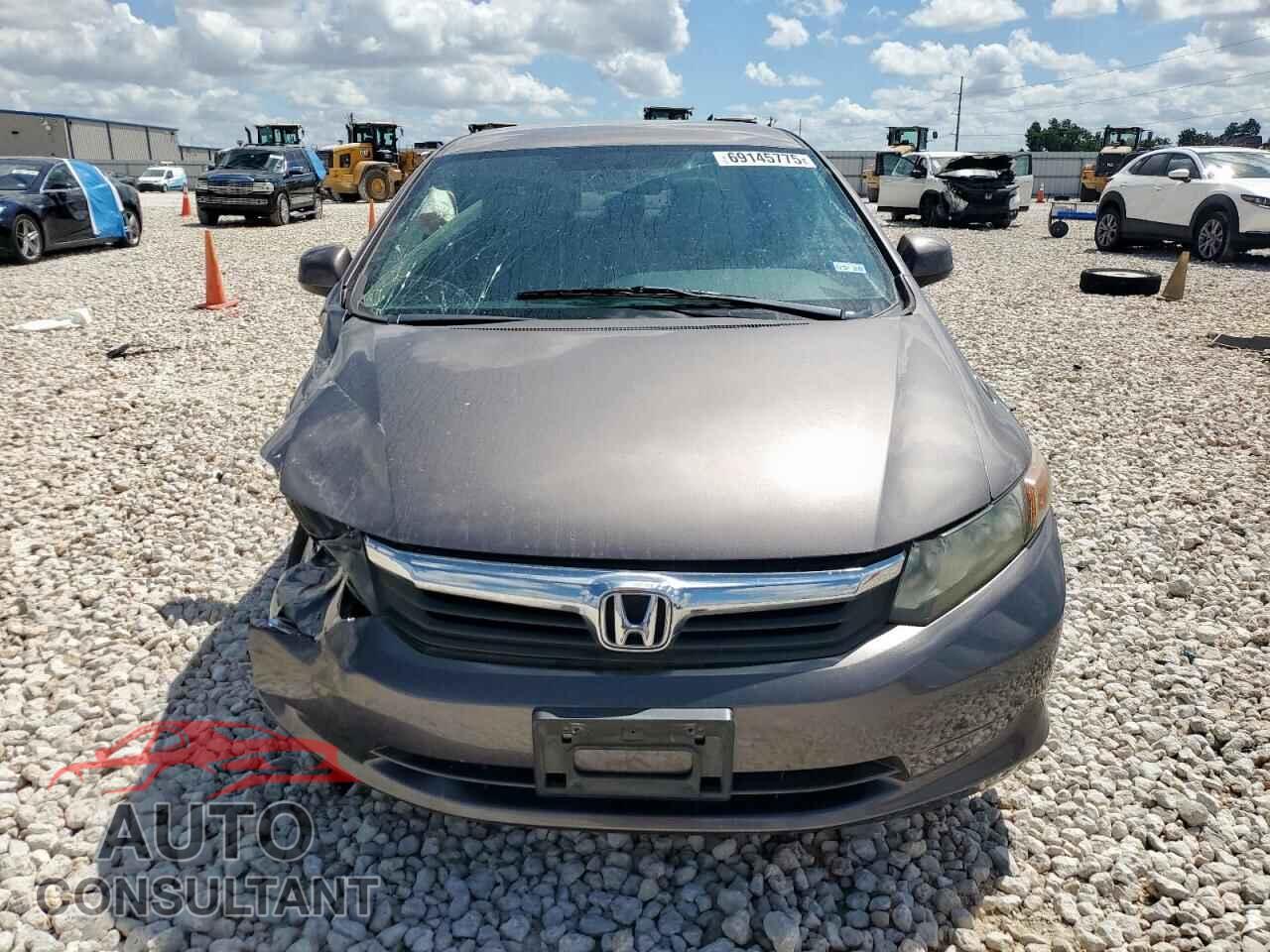 HONDA CIVIC 2012 - 19XFB2F5XCE043484