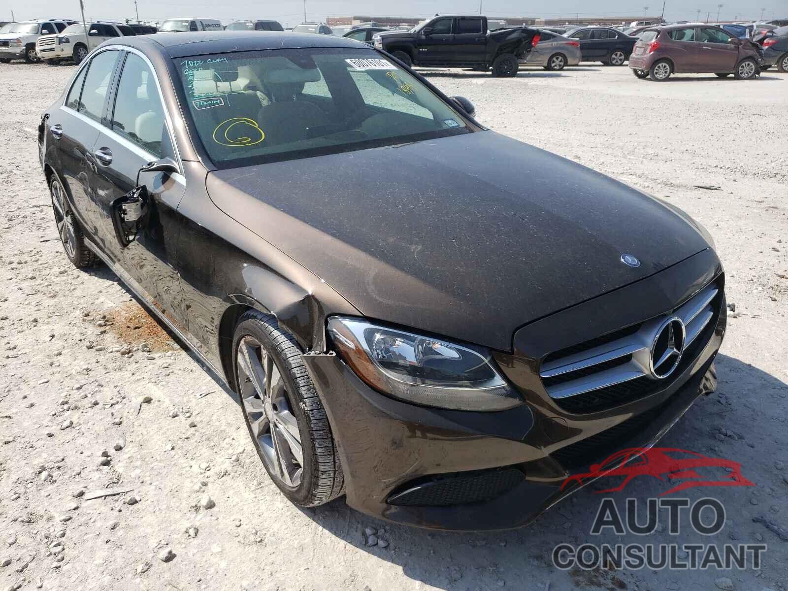 MERCEDES-BENZ C-CLASS 2017 - 55SWF4JB6HU183951