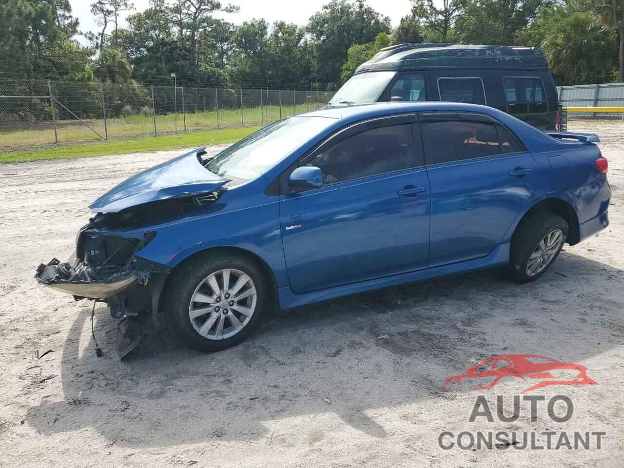 TOYOTA COROLLA 2009 - 2T1BU40E39C110141