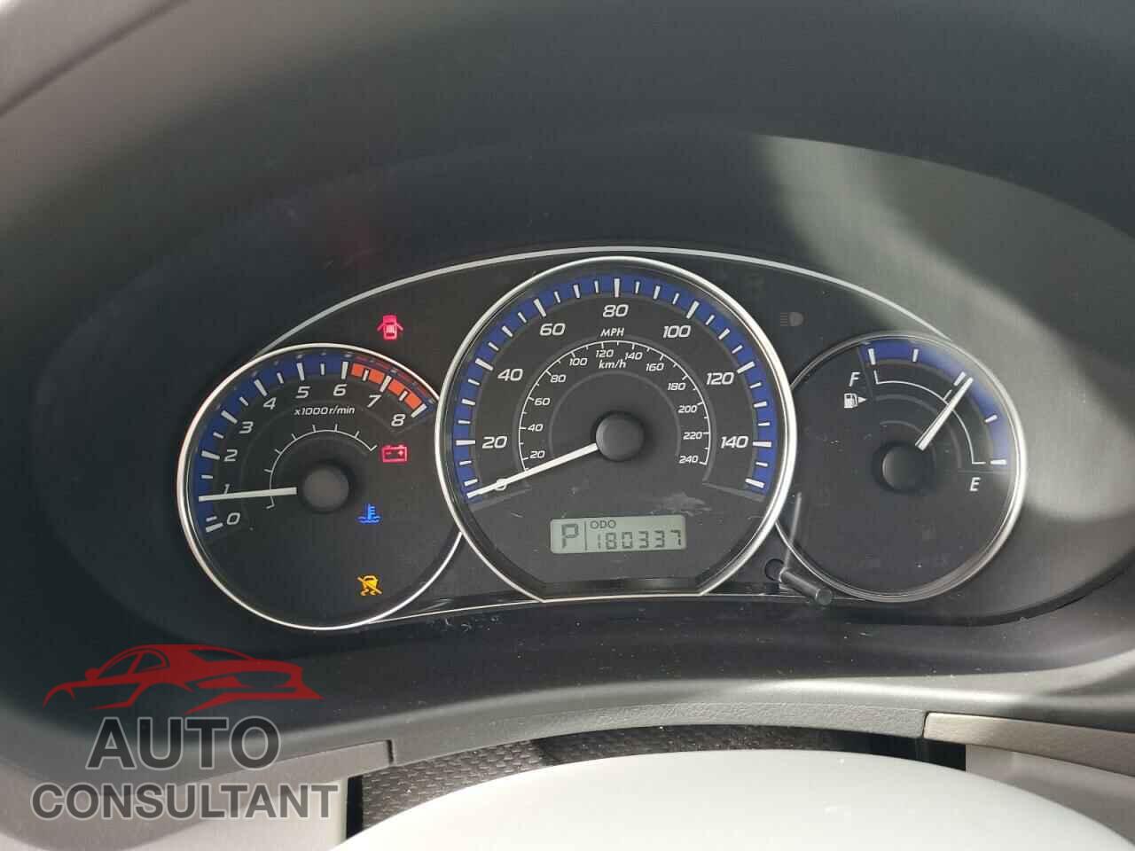 SUBARU FORESTER 2010 - JF2SH6CC8AH800852