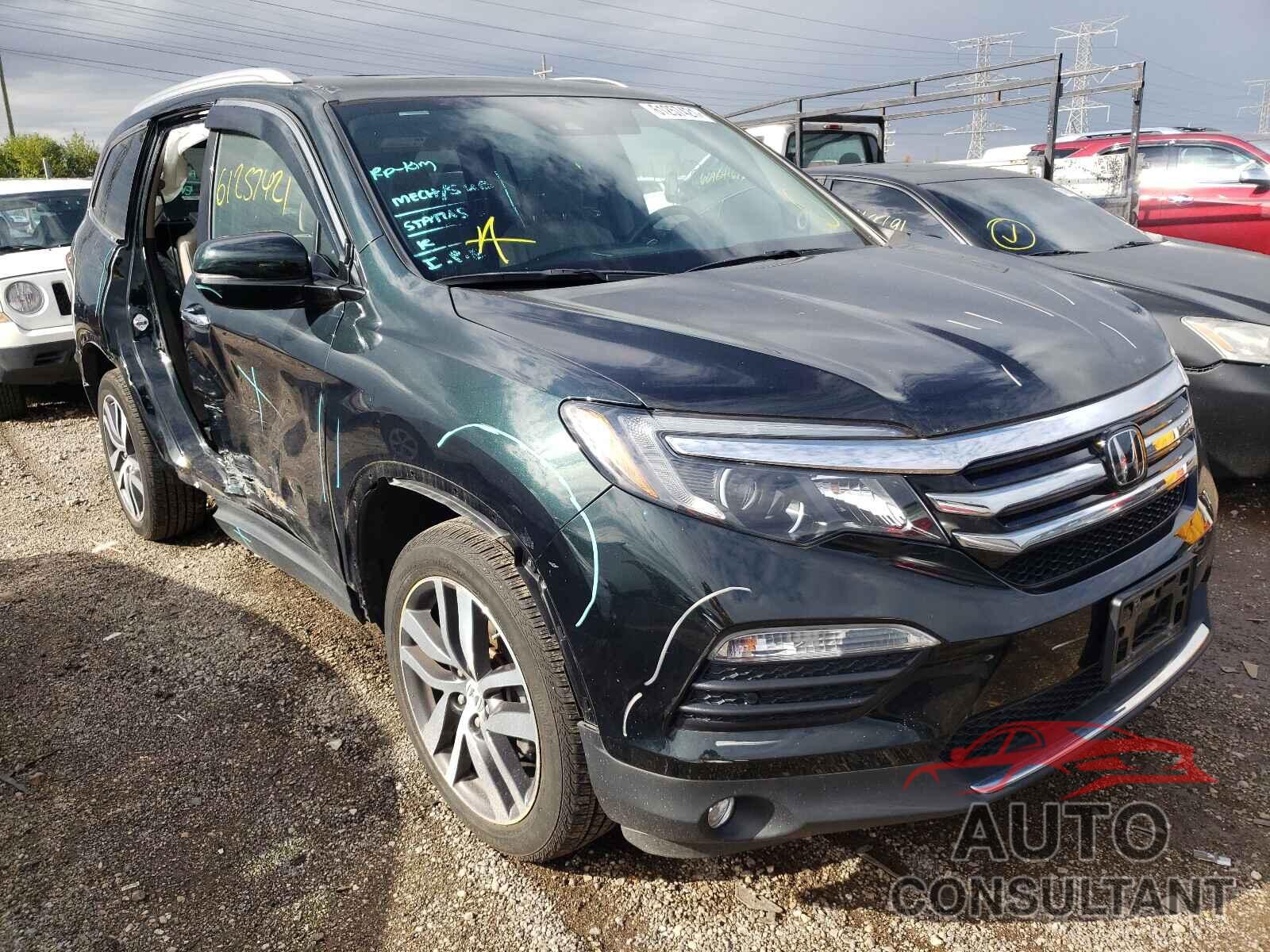 HONDA PILOT 2017 - 5FNYF6H09HB101155