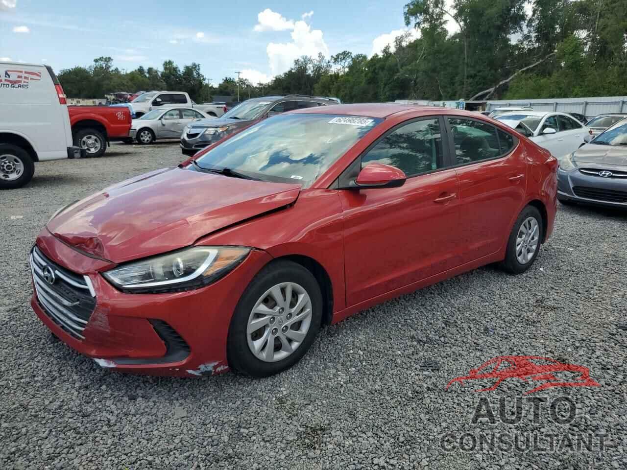 HYUNDAI ELANTRA 2017 - 5NPD74LF9HH081664