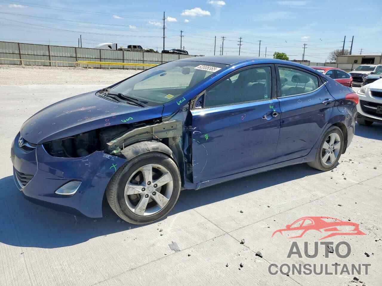 HYUNDAI ELANTRA 2013 - KMHDH4AEXDU633465