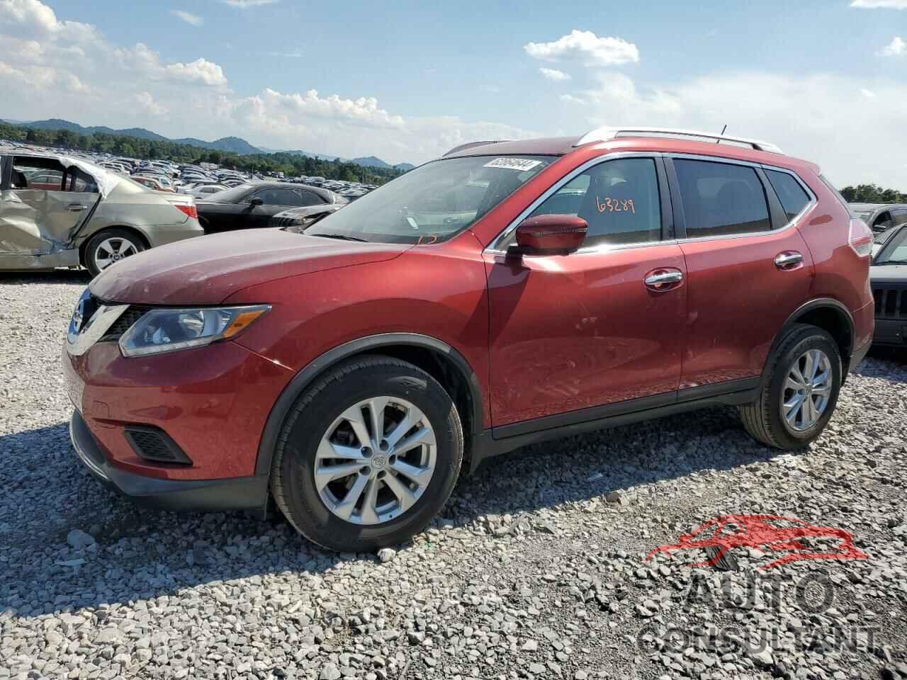 NISSAN ROGUE 2016 - KNMAT2MV0GP654558