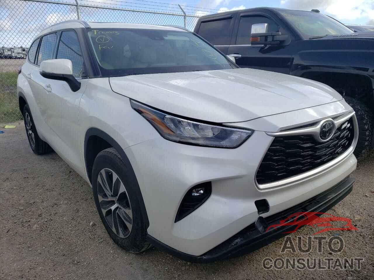 TOYOTA HIGHLANDER 2020 - 5TDGZRAH8LS002061
