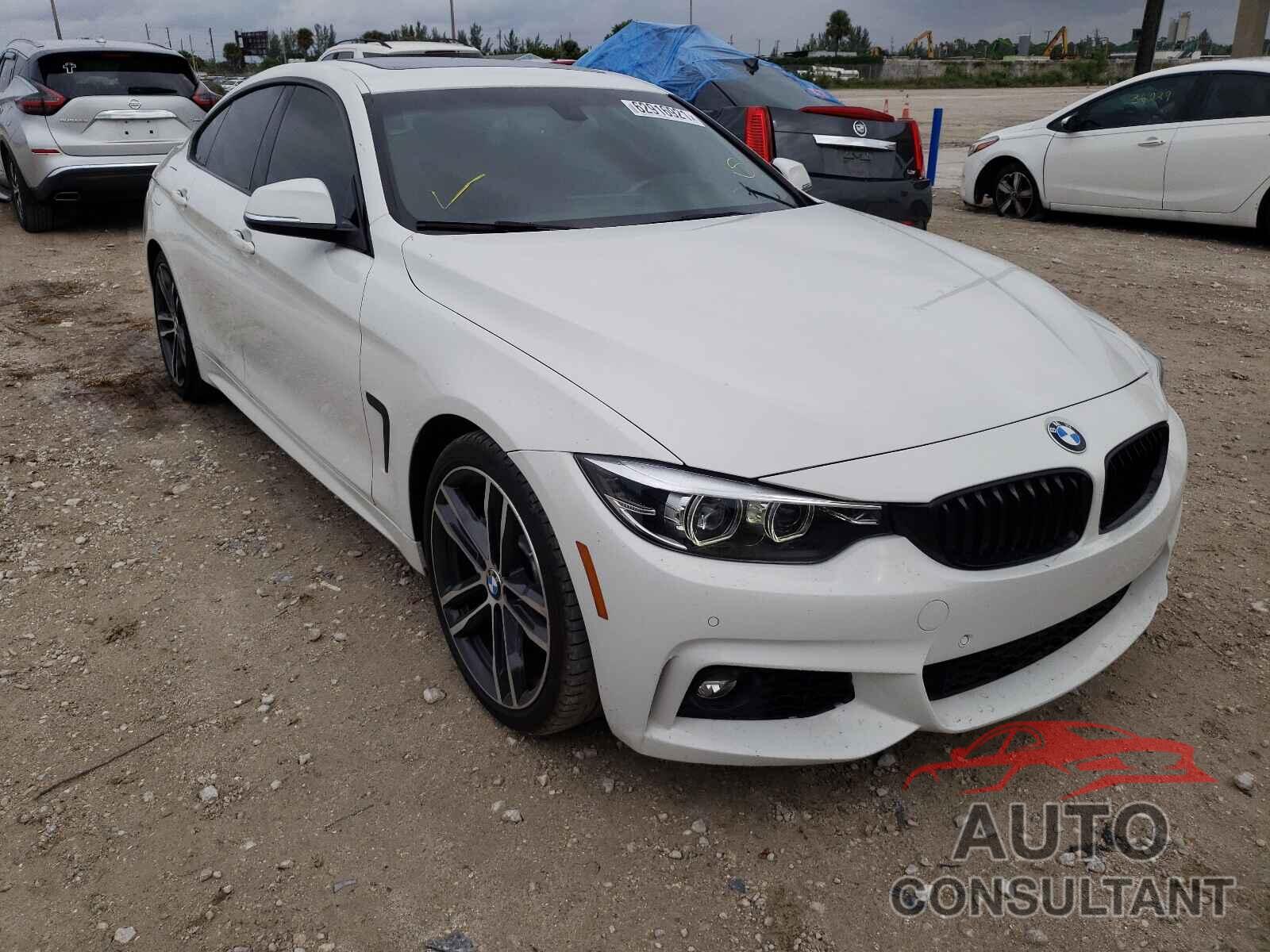 BMW 4 SERIES 2019 - WBA4J5C54KBM66408