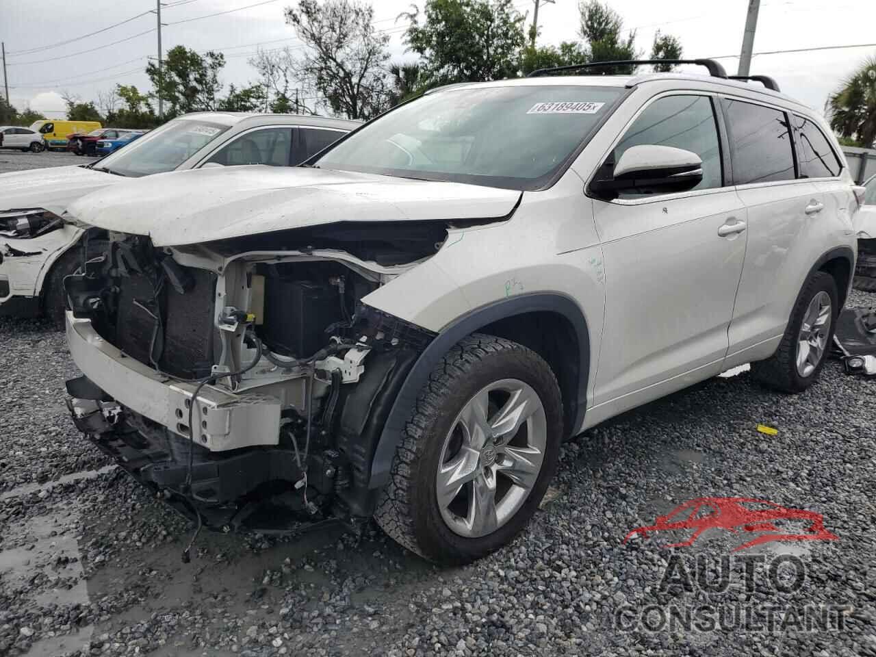 TOYOTA HIGHLANDER 2015 - 5TDYKRFH7FS064301