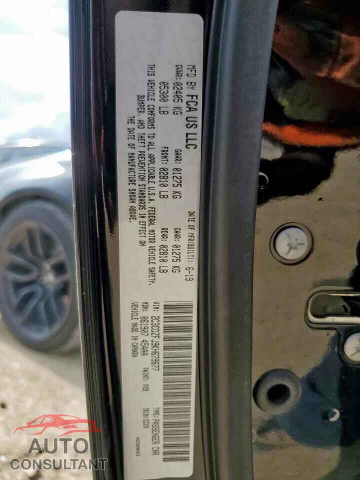 DODGE CHALLENGER 2019 - 2C3CDZFJ9KH679677