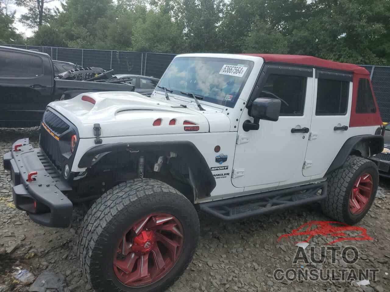 JEEP WRANGLER 2016 - 1C4BJWDGXGL348445