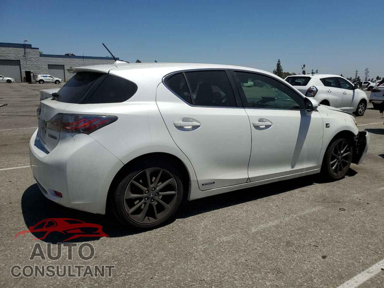 LEXUS CT 200 2012 - JTHKD5BH2C2097366