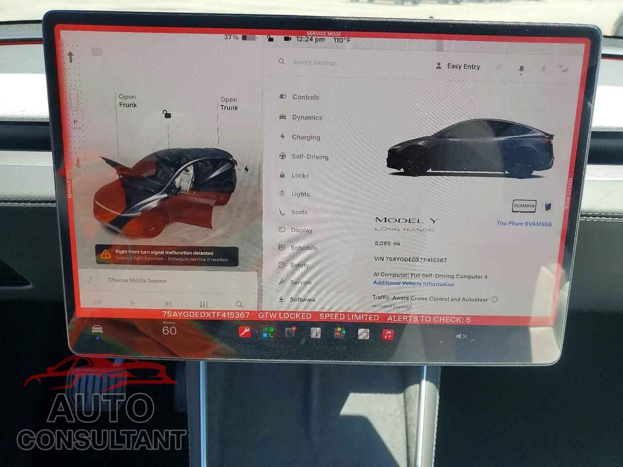 TESLA MODEL Y 2026 - 7SAYGDEDXTF415367