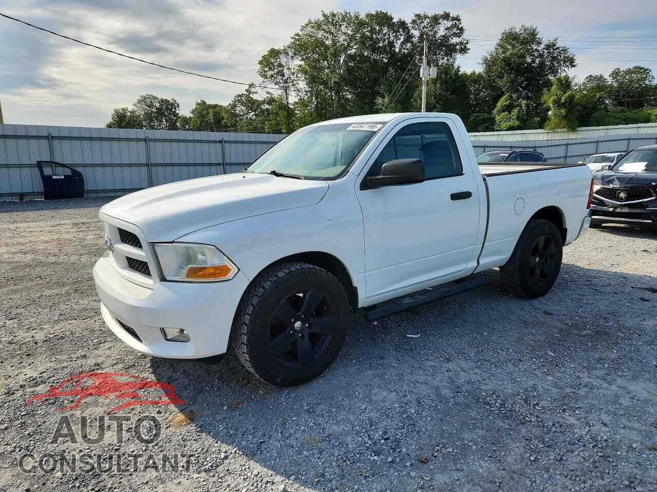 DODGE RAM 1500 2012 - 3C6JD7AT0CG172370