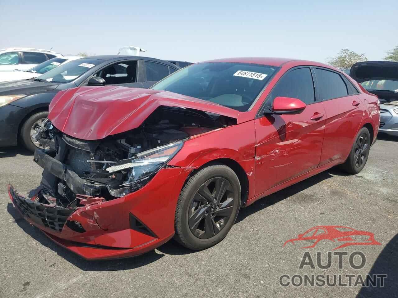 HYUNDAI ELANTRA 2021 - KMHLS4AG0MU211820
