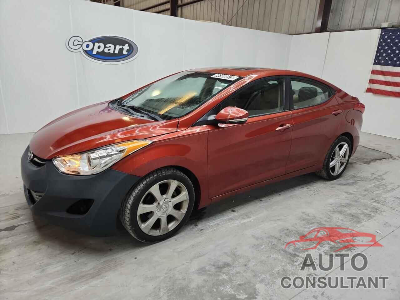 HYUNDAI ELANTRA 2011 - KMHDH4AEXBU105552