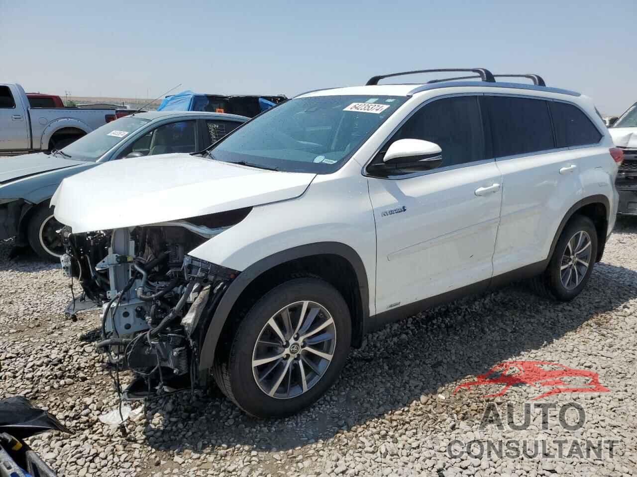 TOYOTA HIGHLANDER 2019 - 5TDJGRFH5KS067064