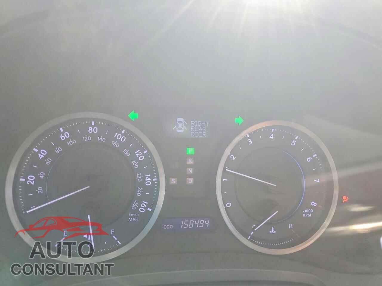 LEXUS IS 2012 - JTHCF5C24C5056521