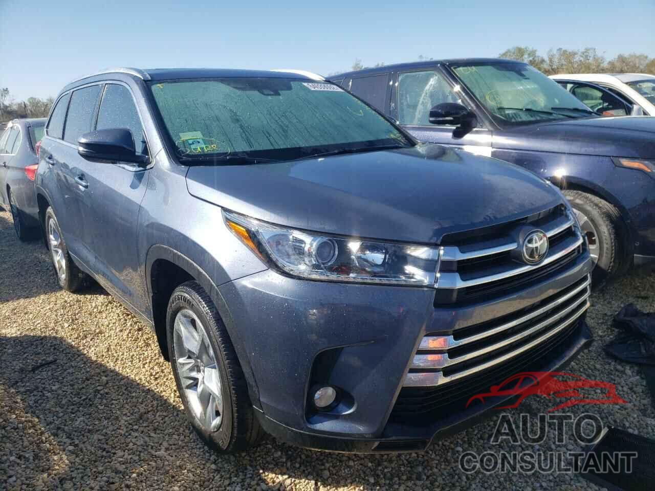 TOYOTA HIGHLANDER 2017 - 5TDDZRFH0HS454685
