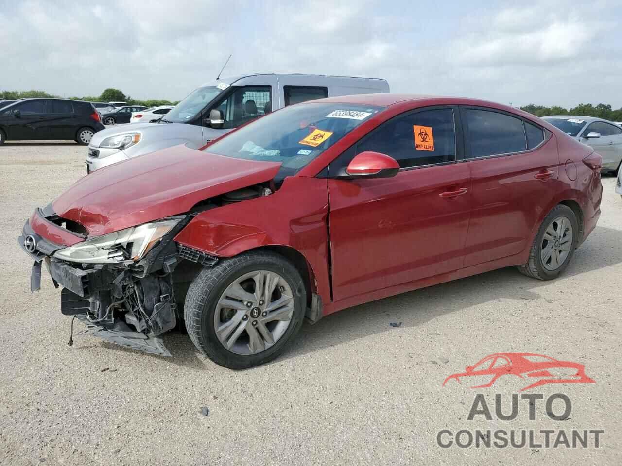 HYUNDAI ELANTRA 2019 - KMHD84LFXKU854292