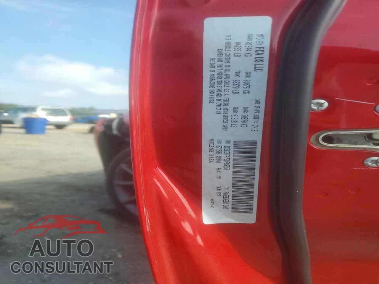 DODGE DART 2016 - 1C3CDFFA7GD796550