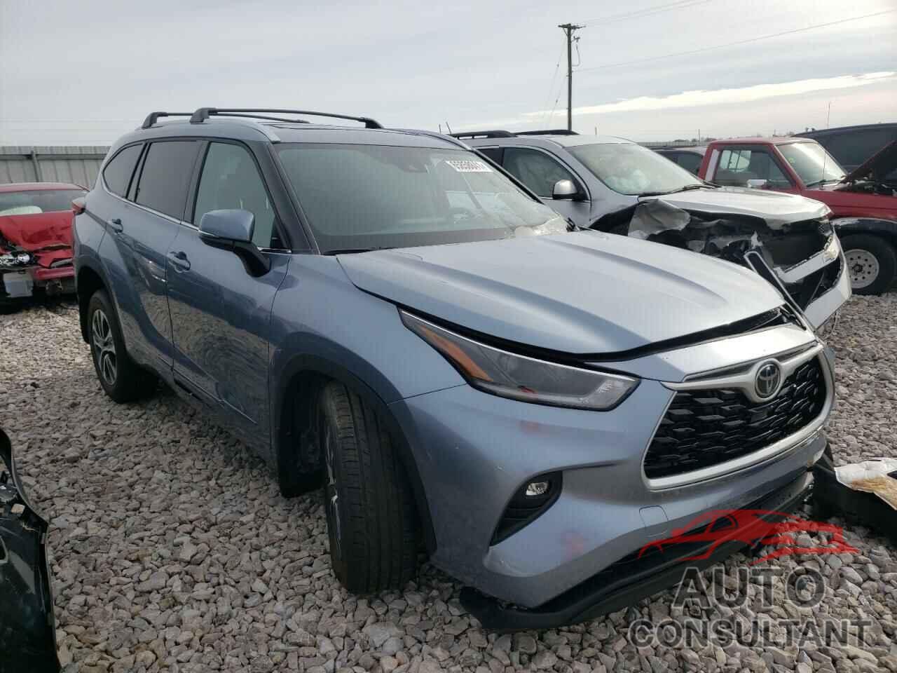 TOYOTA HIGHLANDER 2021 - 5TDHZRBHXMS158865