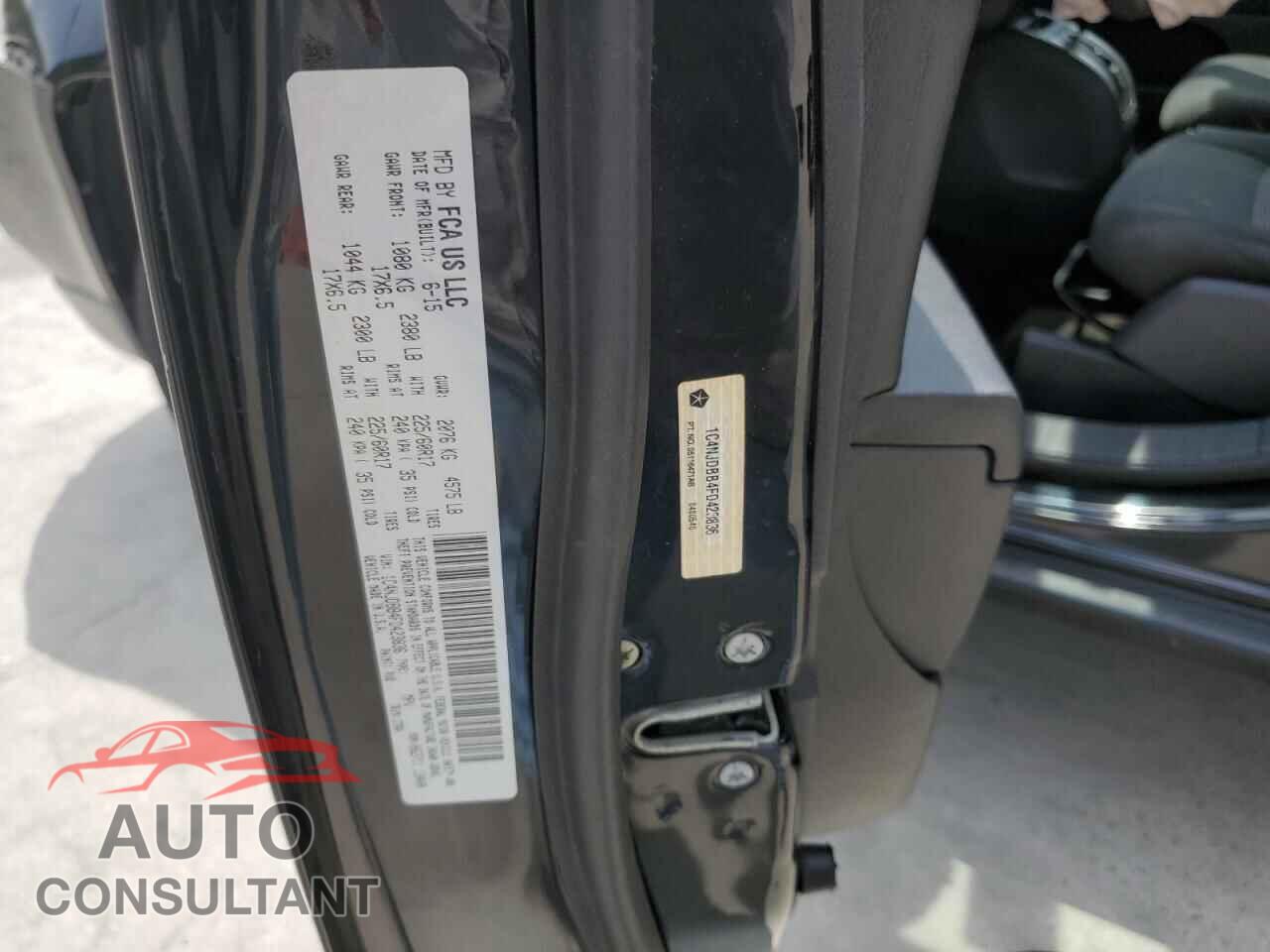 JEEP COMPASS 2015 - 1C4NJDBB4FD423836