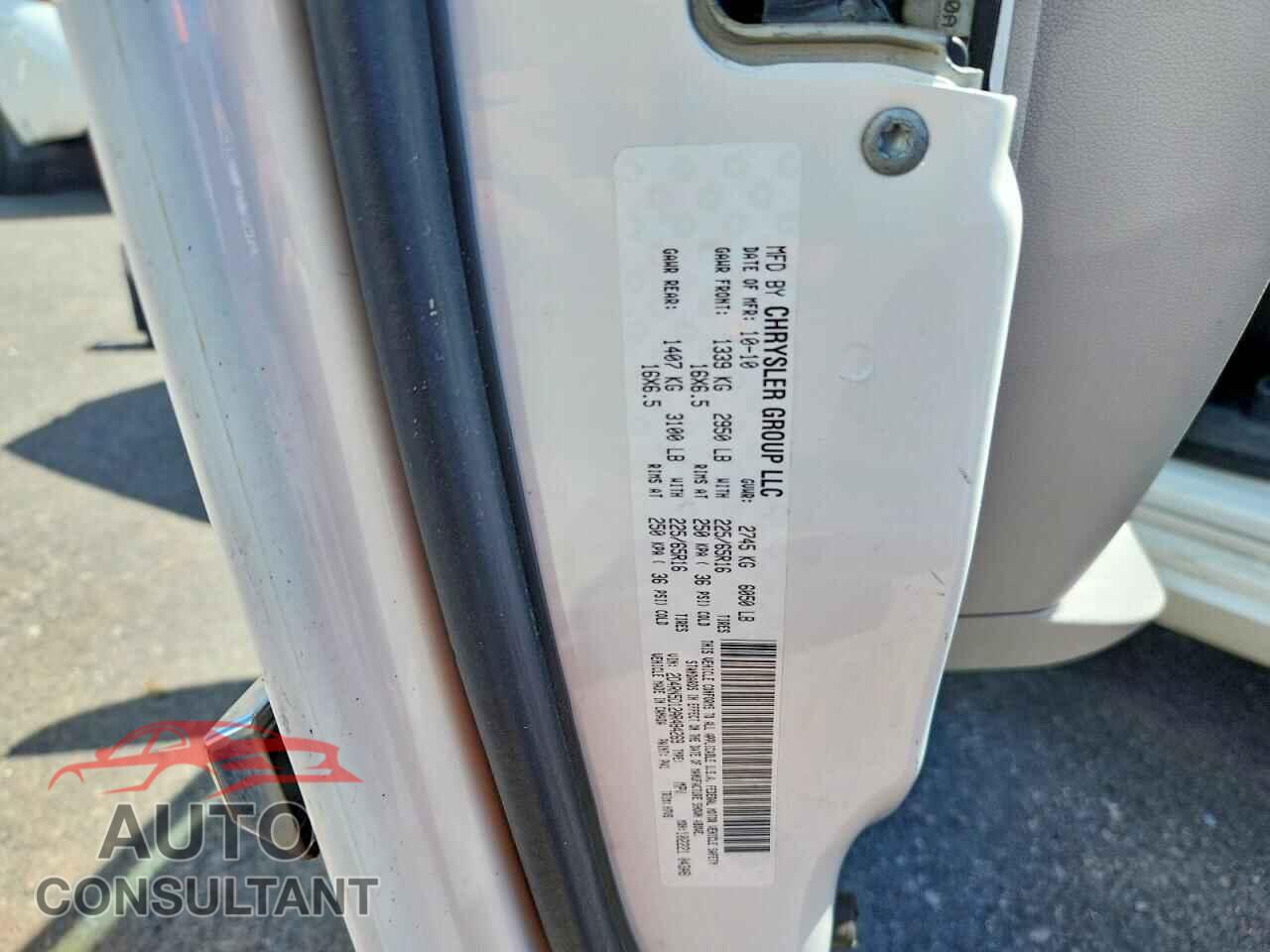 DODGE CARAVAN 2010 - 2D4RN5D12AR484269