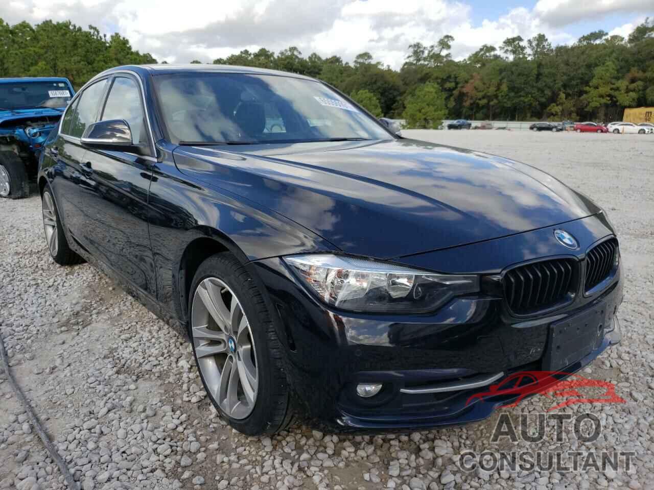 BMW 3 SERIES 2017 - WBA8B9G36HNU52404