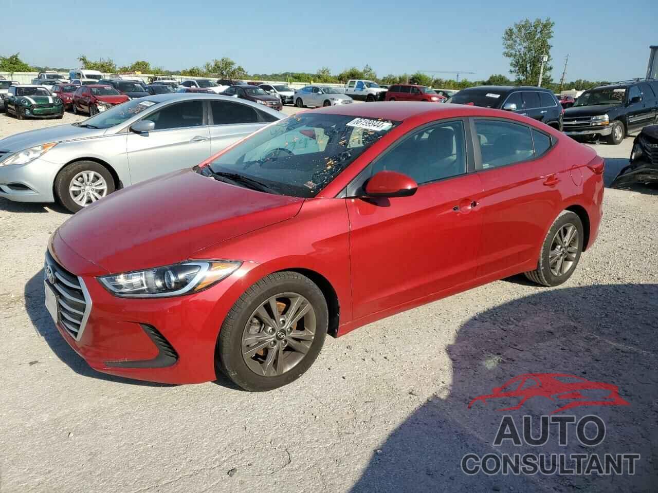 HYUNDAI ELANTRA 2018 - 5NPD84LF3JH320077