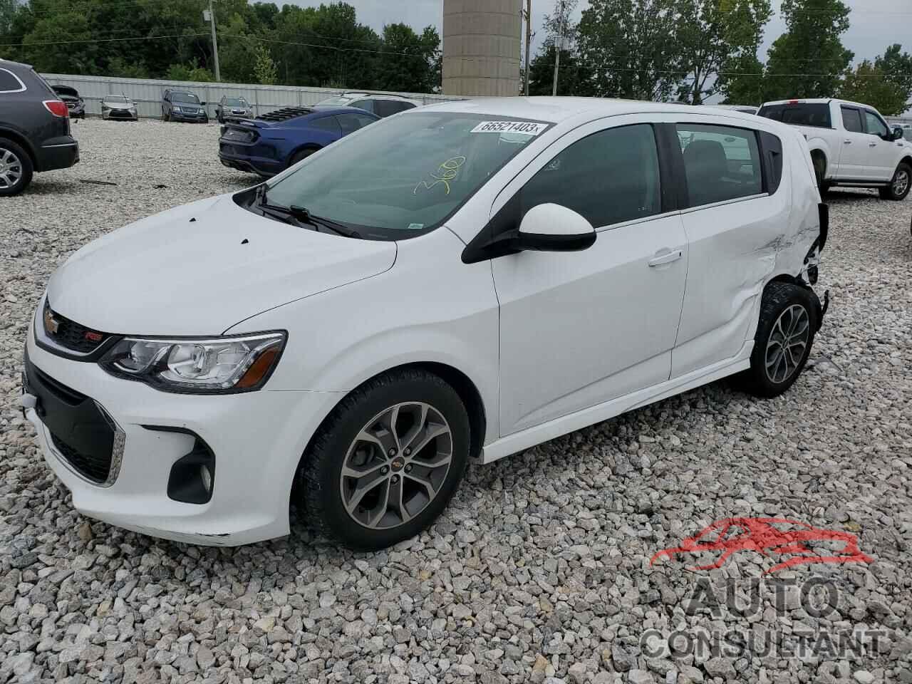 CHEVROLET SONIC 2017 - 1G1JD6SH7H4158136