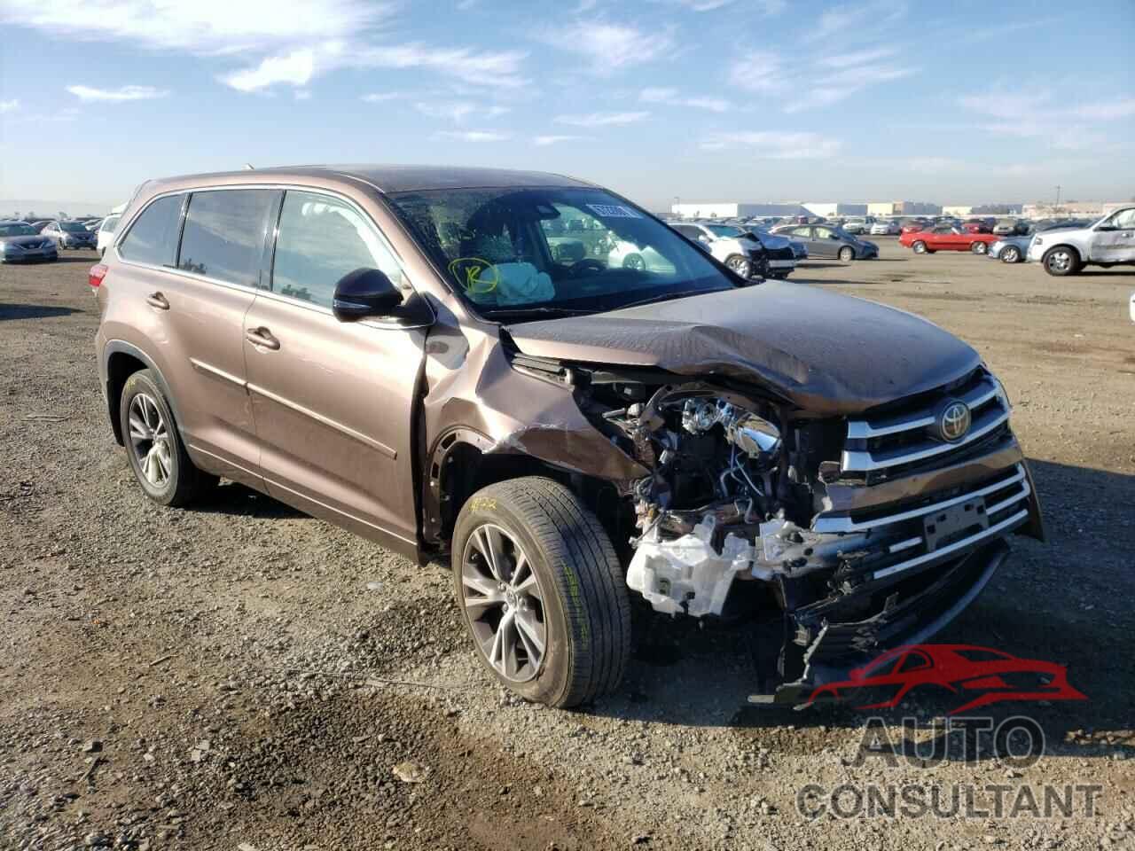 TOYOTA HIGHLANDER 2018 - 5TDZZRFHXJS252187