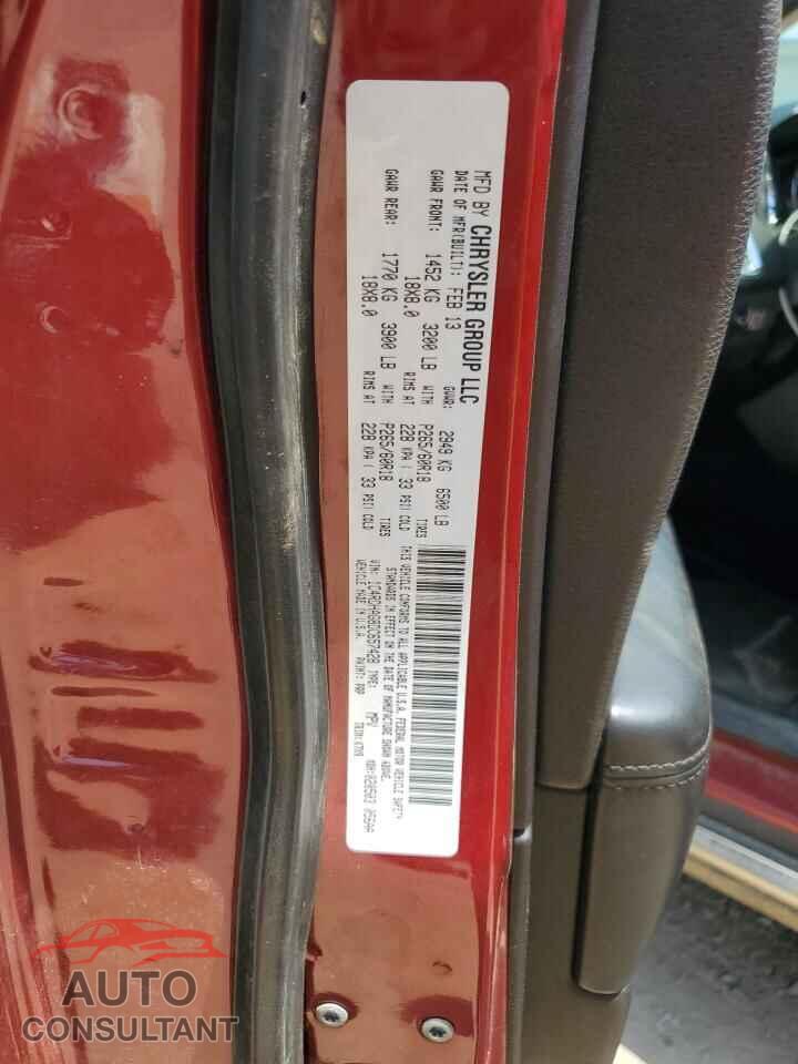 DODGE DURANGO 2013 - 1C4RDHAG8DC657428