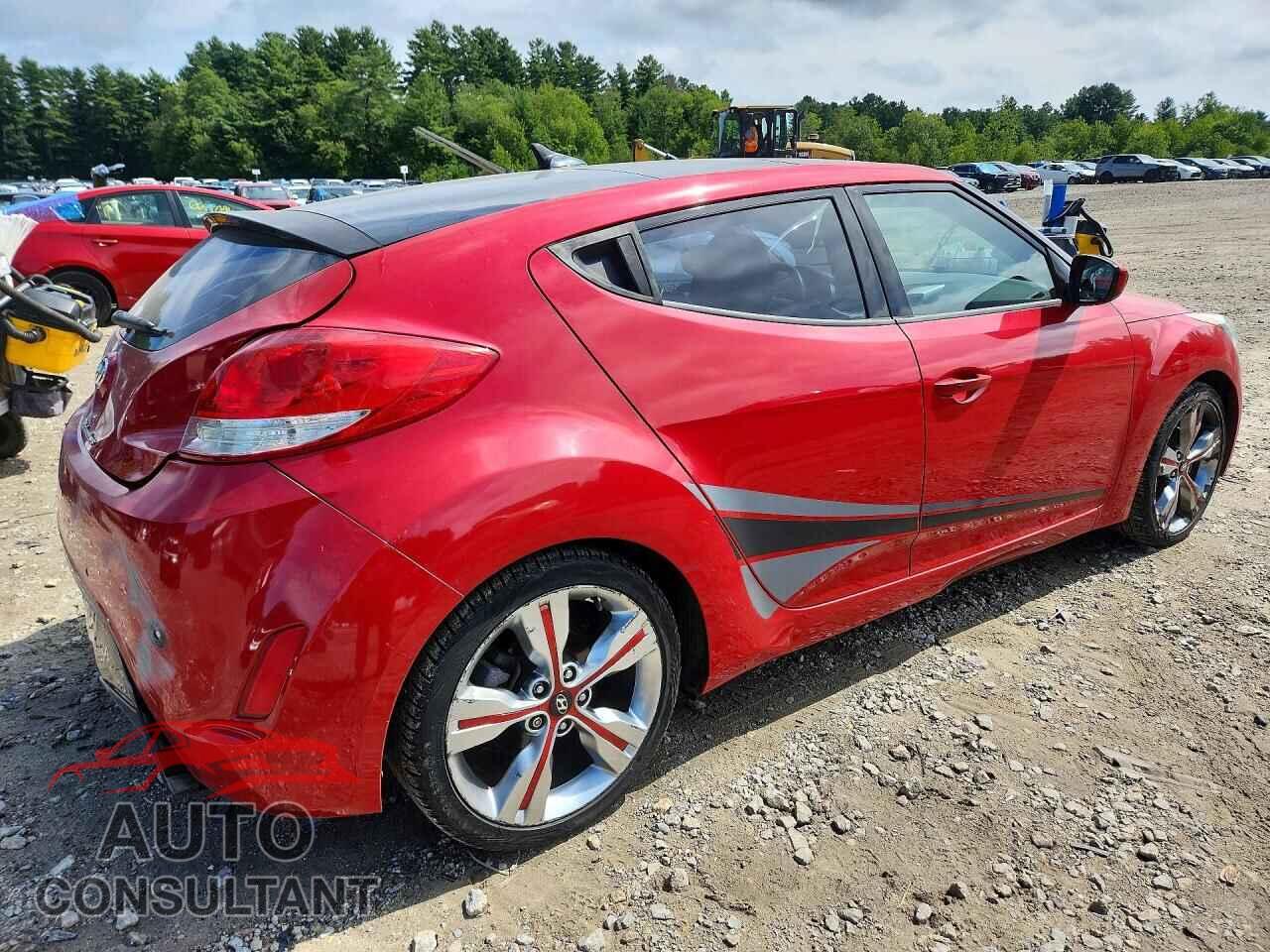 HYUNDAI VELOSTER 2013 - KMHTC6AD6DU110165