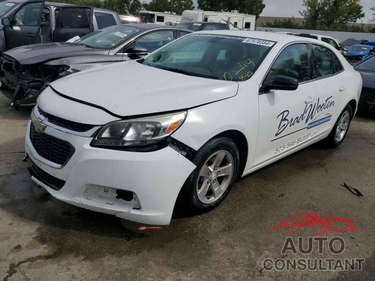 CHEVROLET MALIBU 2016 - 1G11A5SA5GU143218