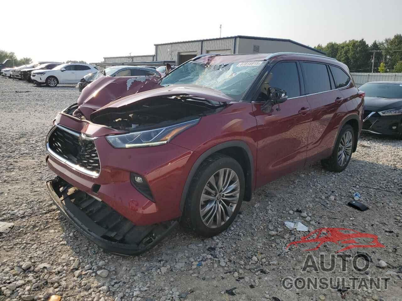 TOYOTA HIGHLANDER 2021 - 5TDFZRBH6MS109928