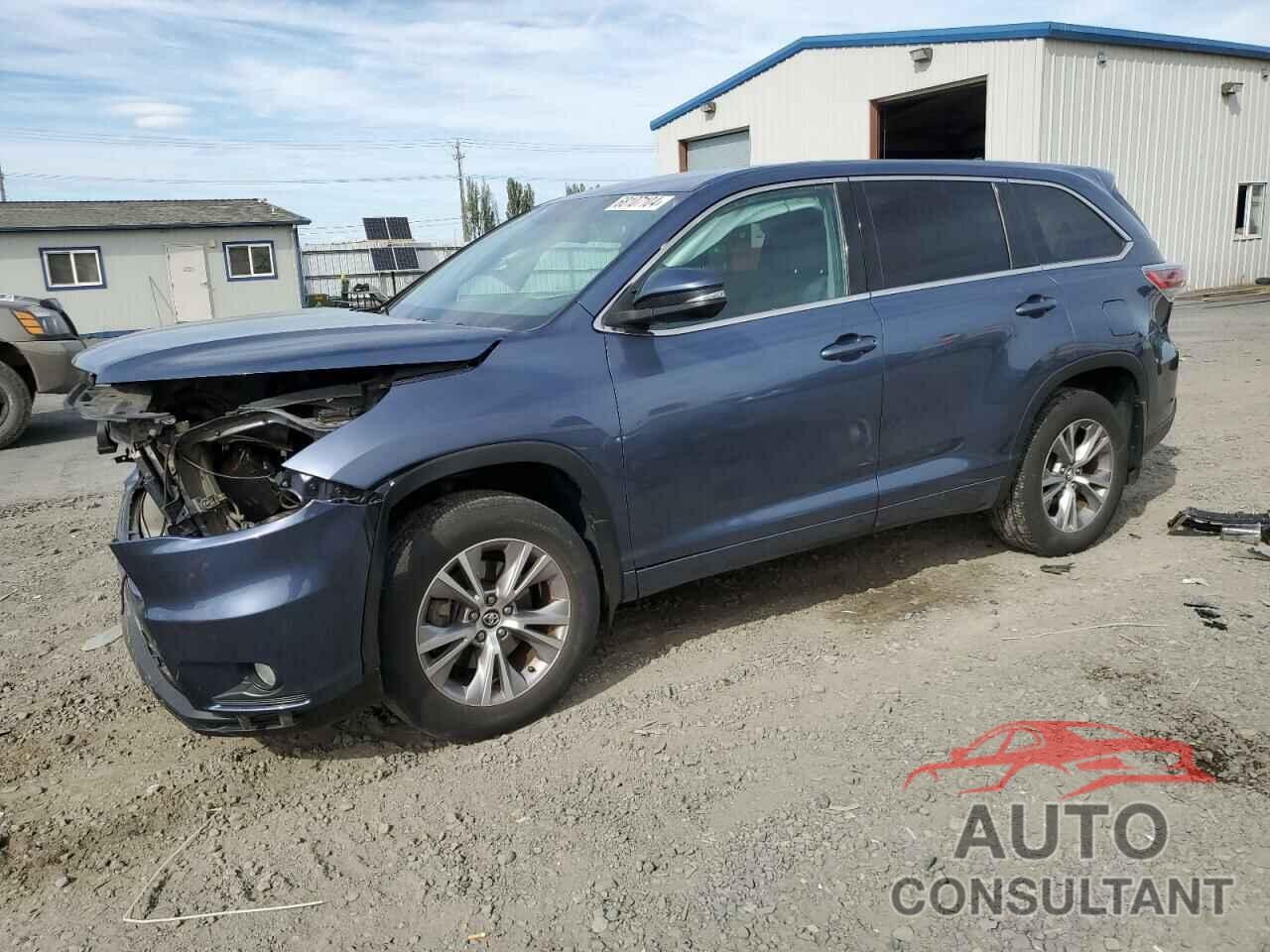 TOYOTA HIGHLANDER 2016 - 5TDBKRFH9GS283106