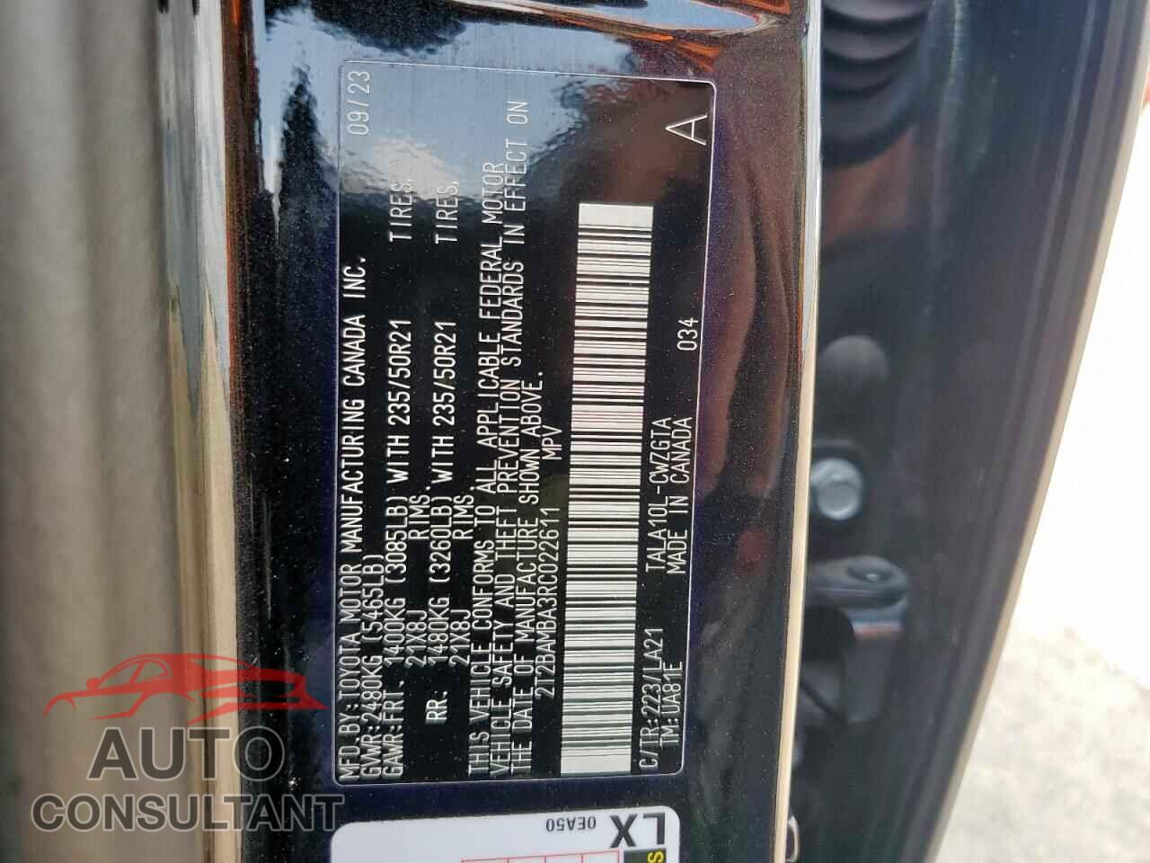 LEXUS RX350 2024 - 2T2BAMBA3RC022611