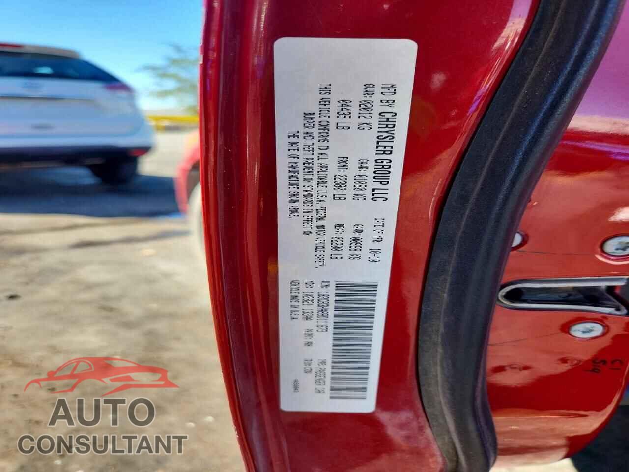 DODGE CALIBER 2011 - 1B3CB3HA8BD111673