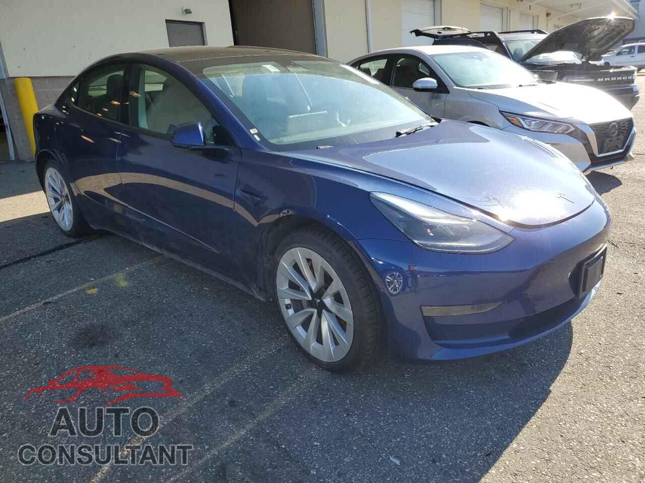 TESLA MODEL 3 2022 - 5YJ3E1EA3NF286019