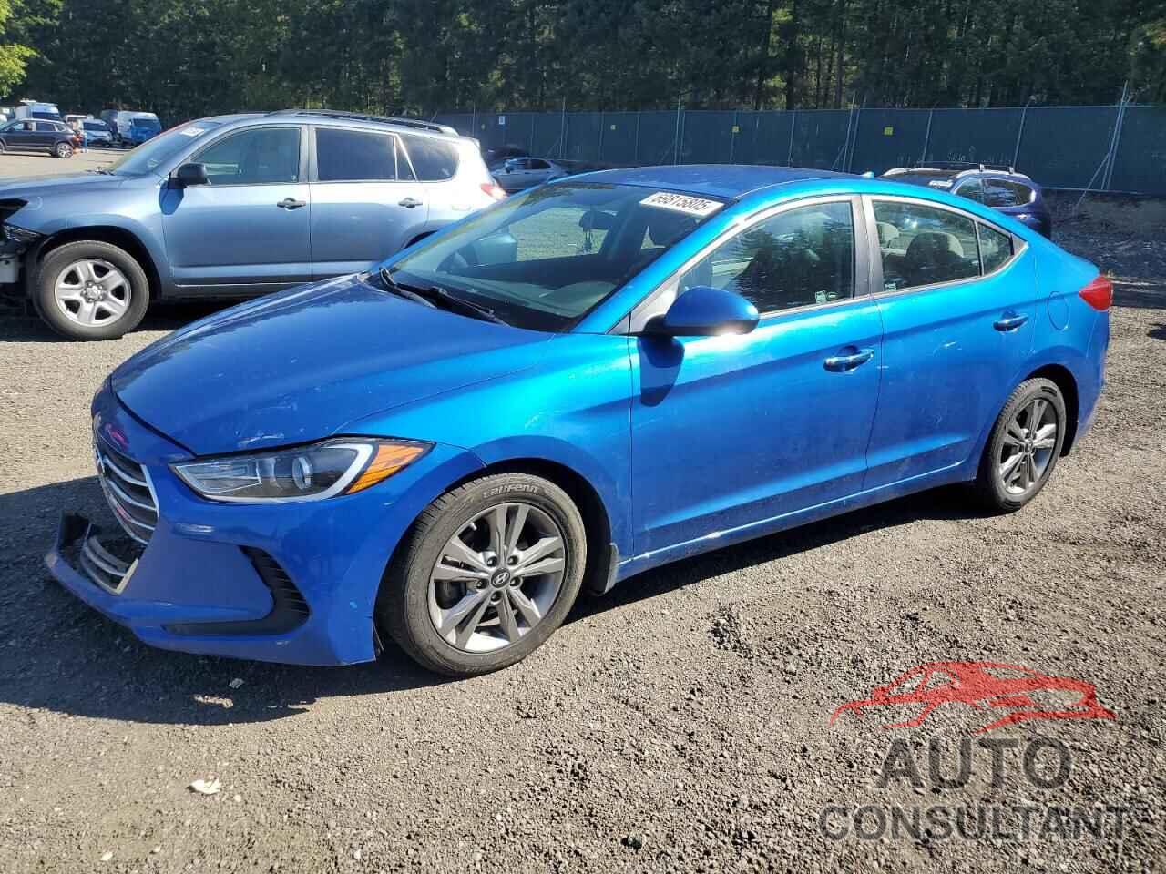HYUNDAI ELANTRA 2018 - KMHD84LF2JU608397