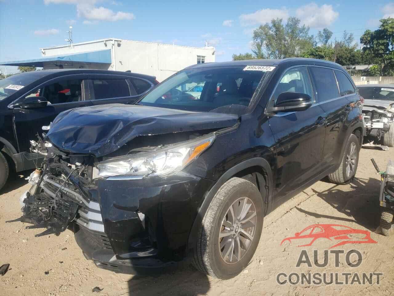 TOYOTA HIGHLANDER 2019 - 5TDKZRFH6KS347655
