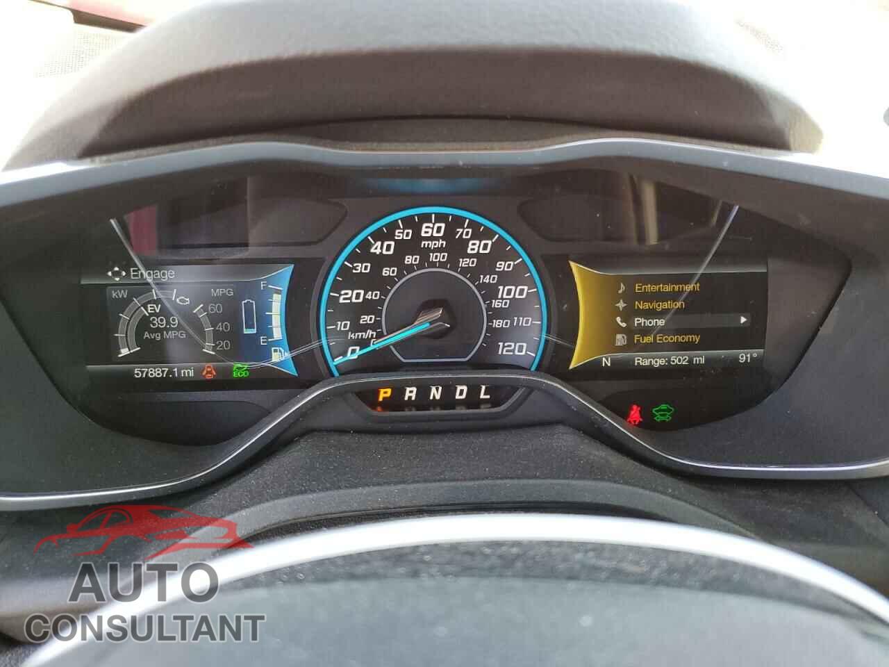 FORD CMAX 2017 - 1FADP5DU2HL110216