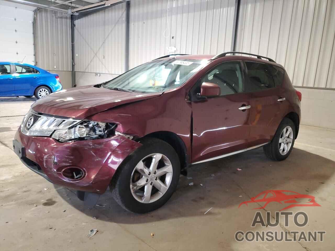 NISSAN MURANO 2009 - JN8AZ18W29W112998