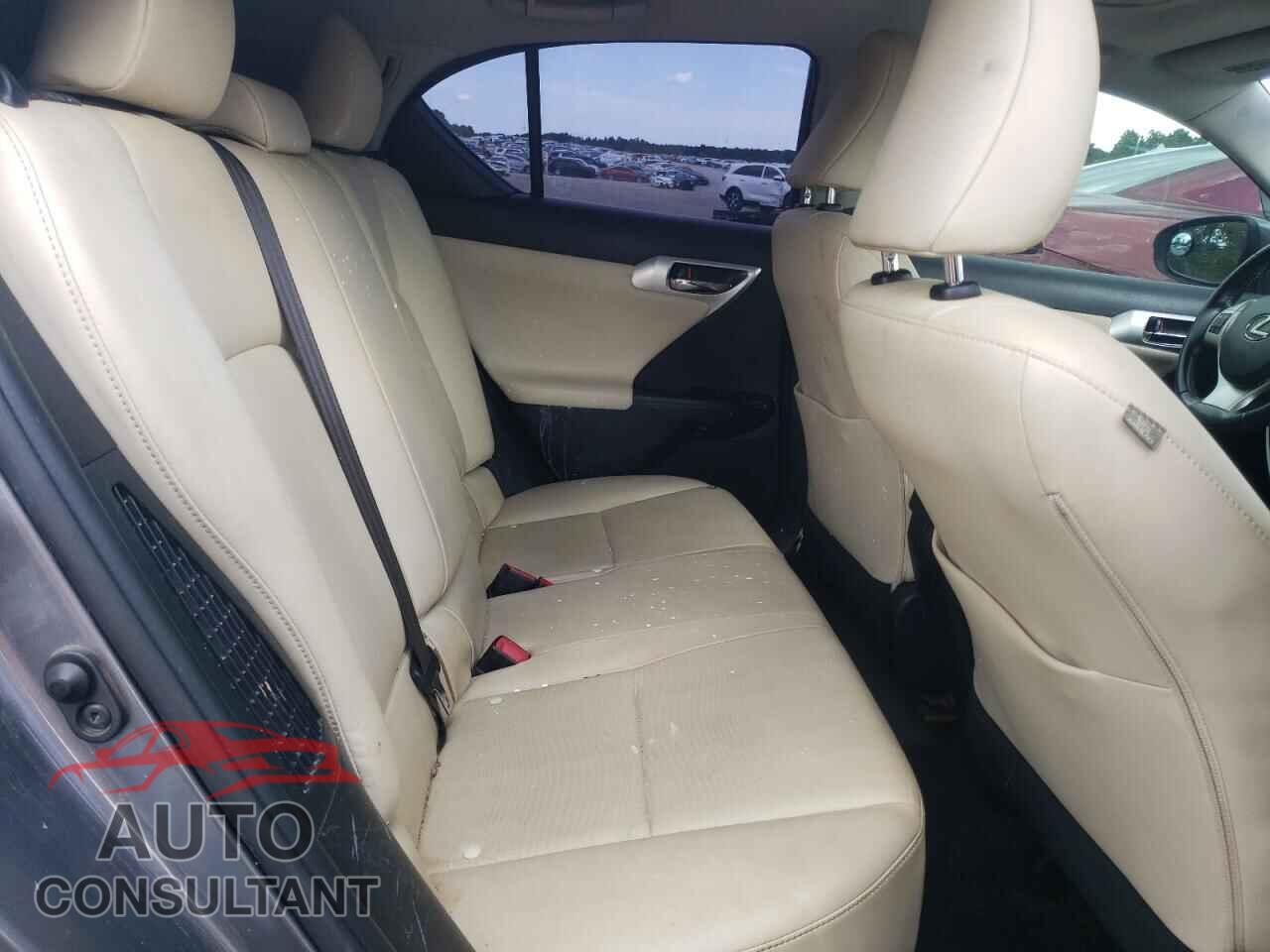LEXUS CT 200 2012 - JTHKD5BH3C2101604