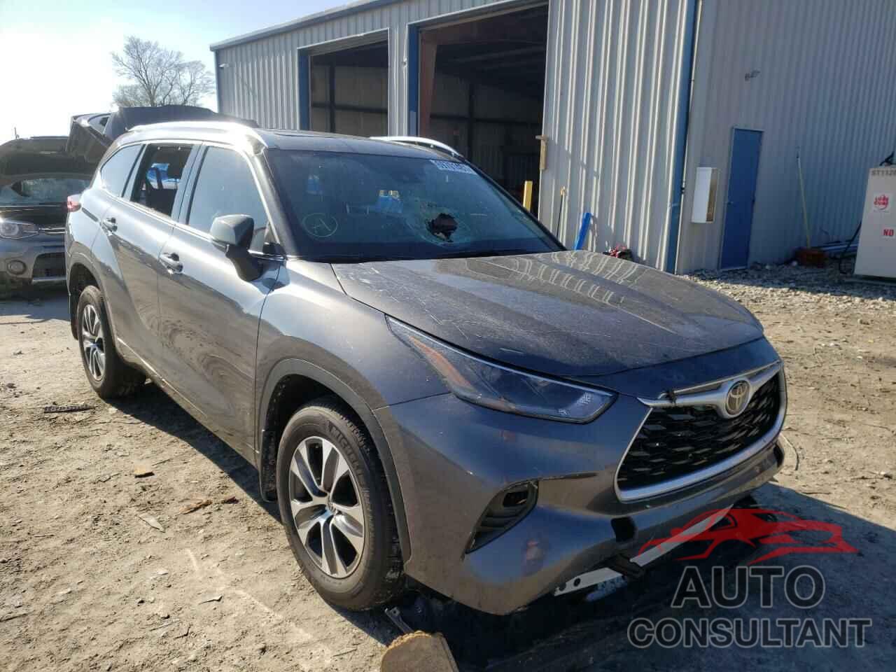 TOYOTA HIGHLANDER 2021 - 5TDHZRBH2MS091999