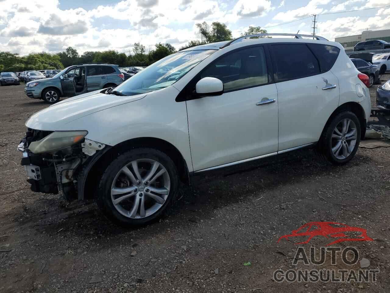 NISSAN MURANO 2009 - JN8AZ18W79W134088