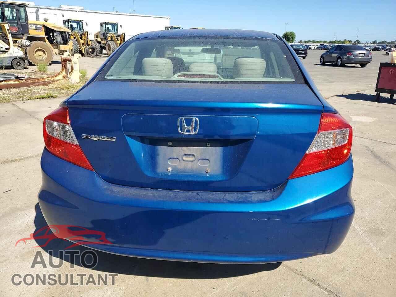HONDA CIVIC 2012 - 19XFB2F56CE315044