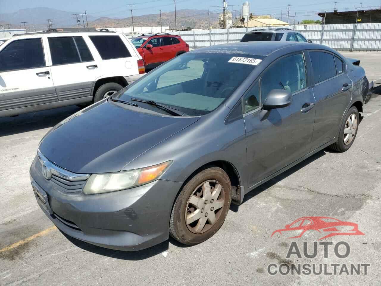 HONDA CIVIC 2012 - 19XFB2F58CE350491