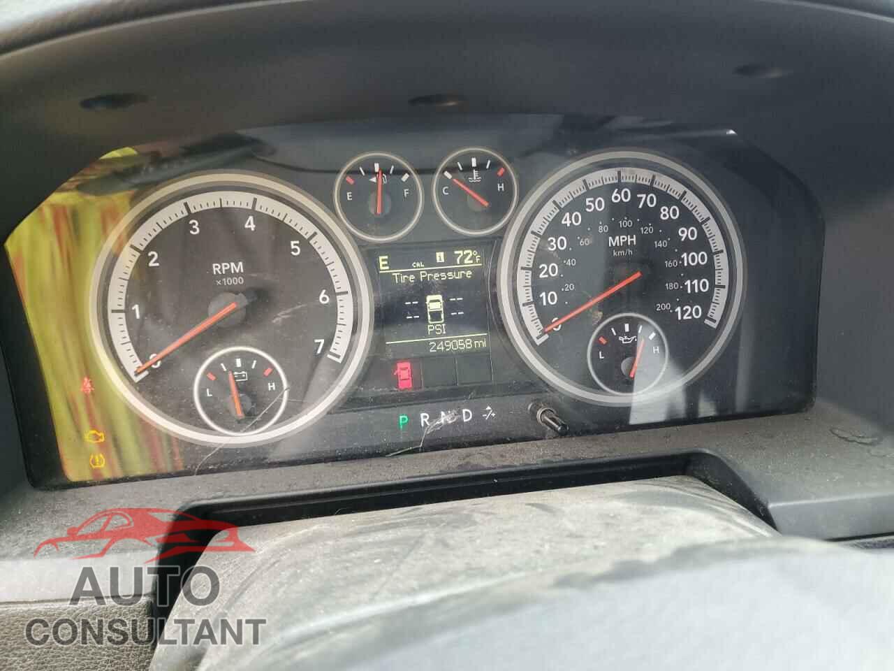 DODGE RAM 1500 2012 - 1C6RD7HT9CS134721