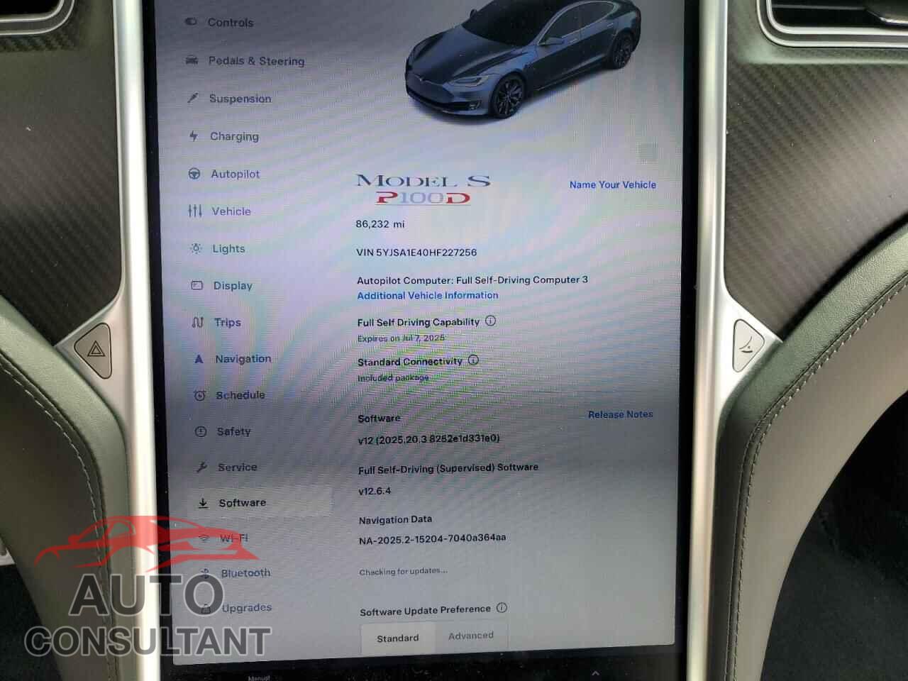 TESLA MODEL S 2017 - 5YJSA1E40HF227256