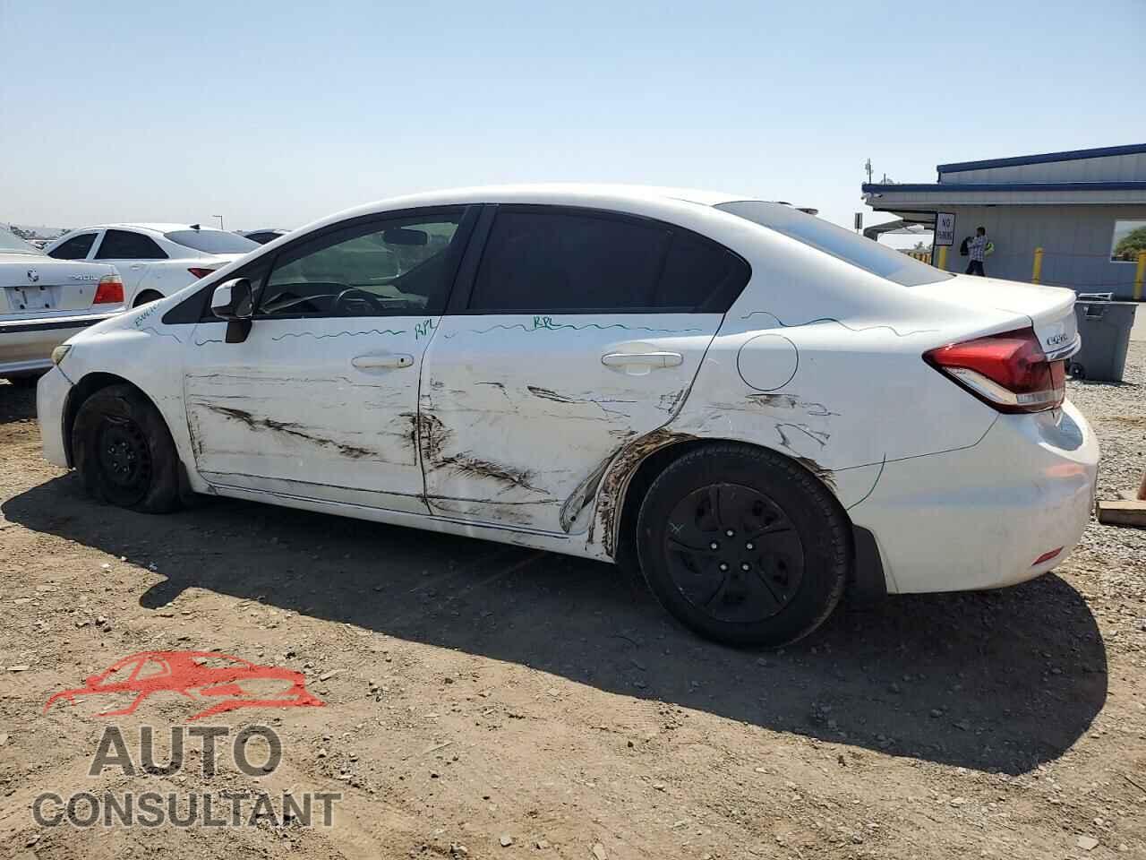 HONDA CIVIC 2013 - 19XFB2F59DE289606